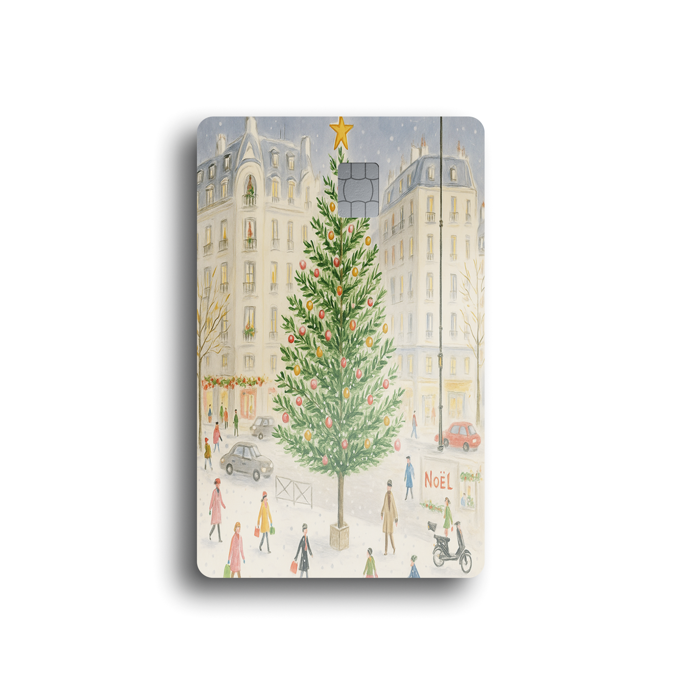 Winter Plaza Card Skin